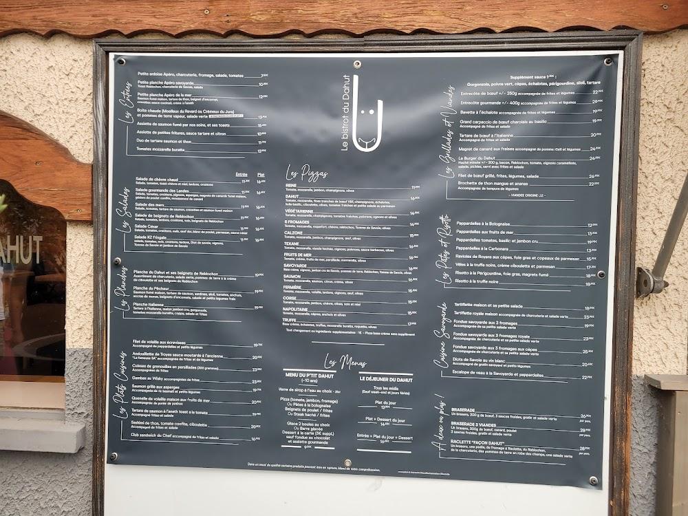 Le Bistrot du Dahut - Menu Image 4